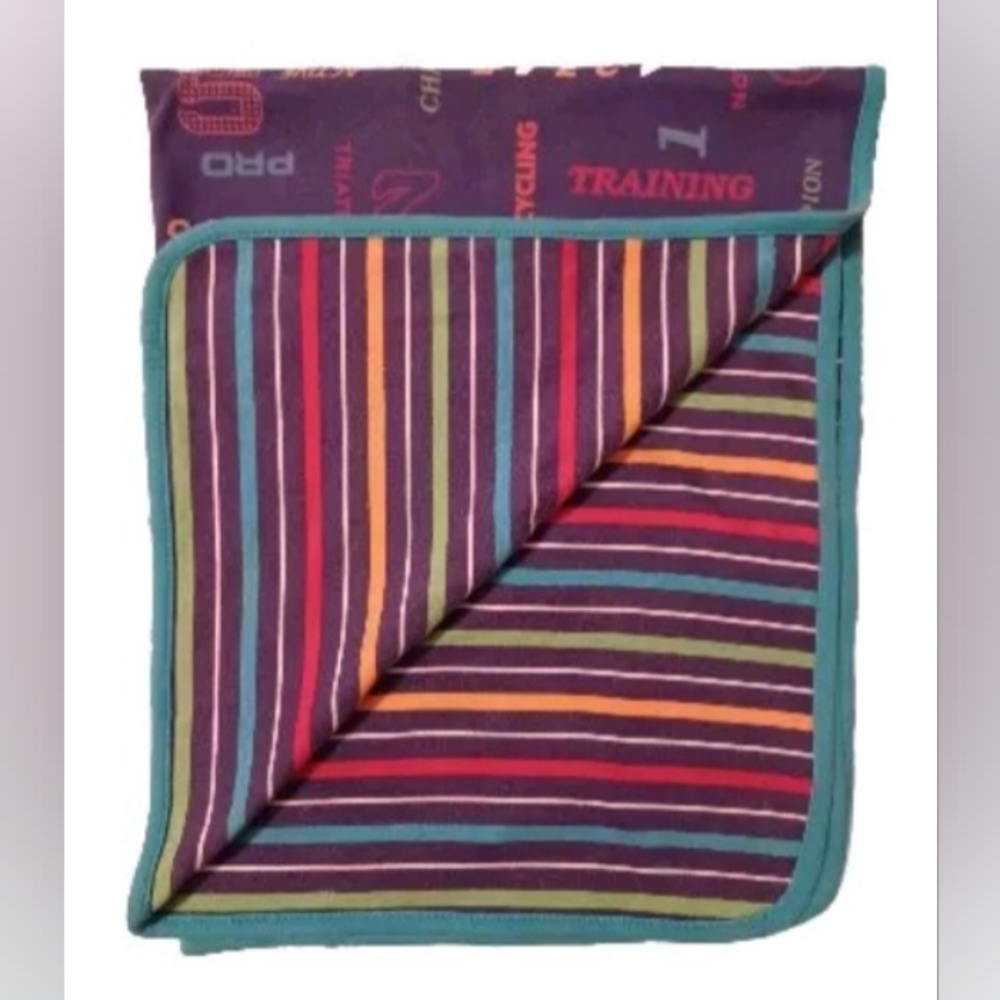 Gymboree Baby Unisex New Vintage Rainbow Tag Blanket Triathlon